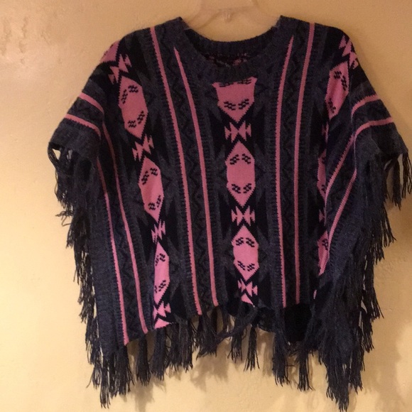 boho apparel Sweaters - Boho apparel Poncho
